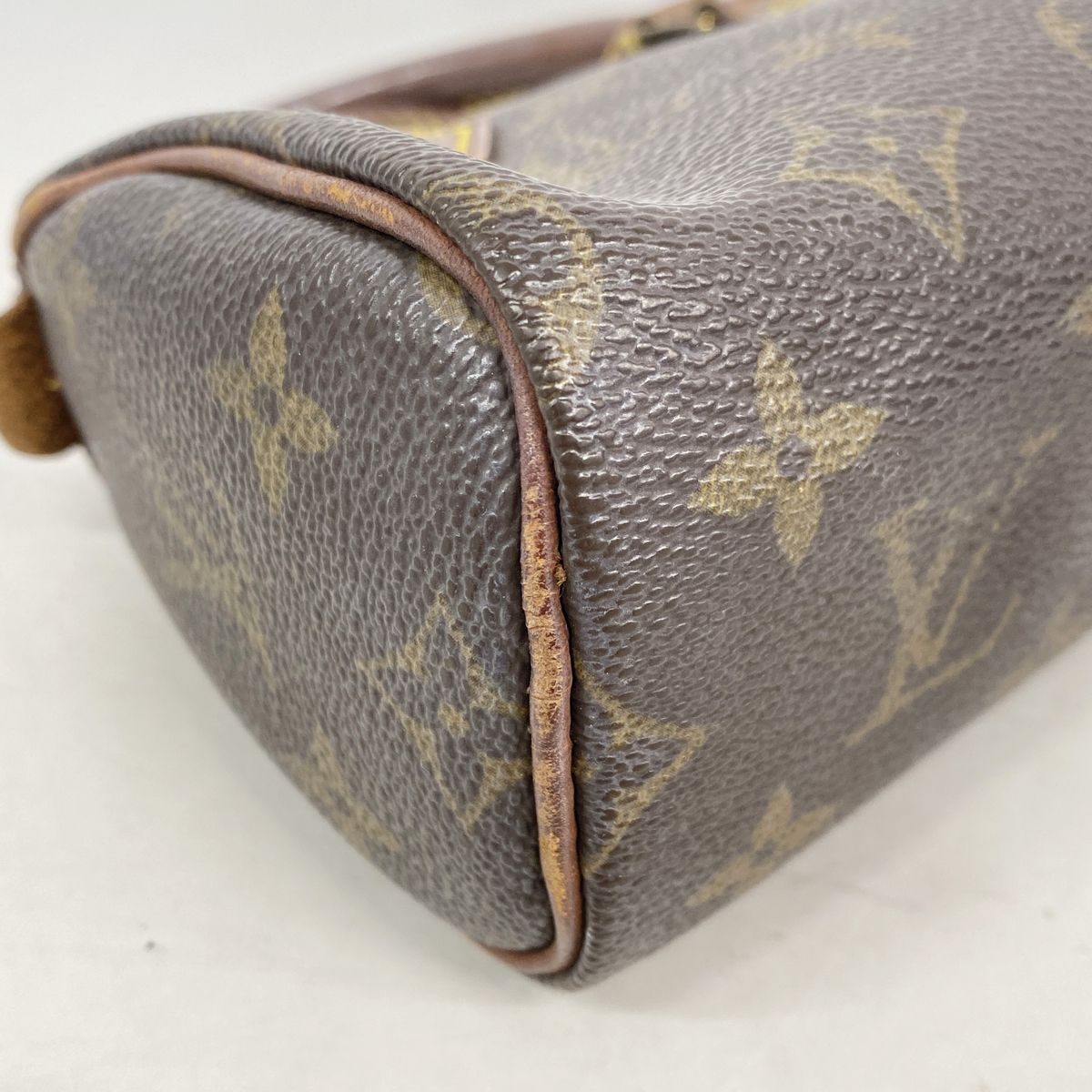 Louis Vuitton Handbag Monogram Mini Speedy Brown — view 8