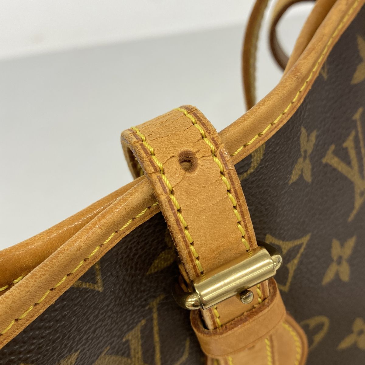 Louis Vuitton Tote Monogram Bucket PM Brown — view 8