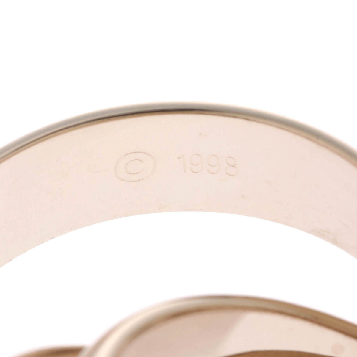 Cartier Trinity Ring 18k White Gold Silver — view 4