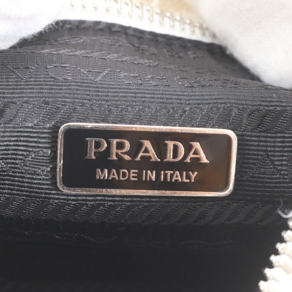 Prada Re Edition 2000 Terry Leather Shoulder Bag — view 8