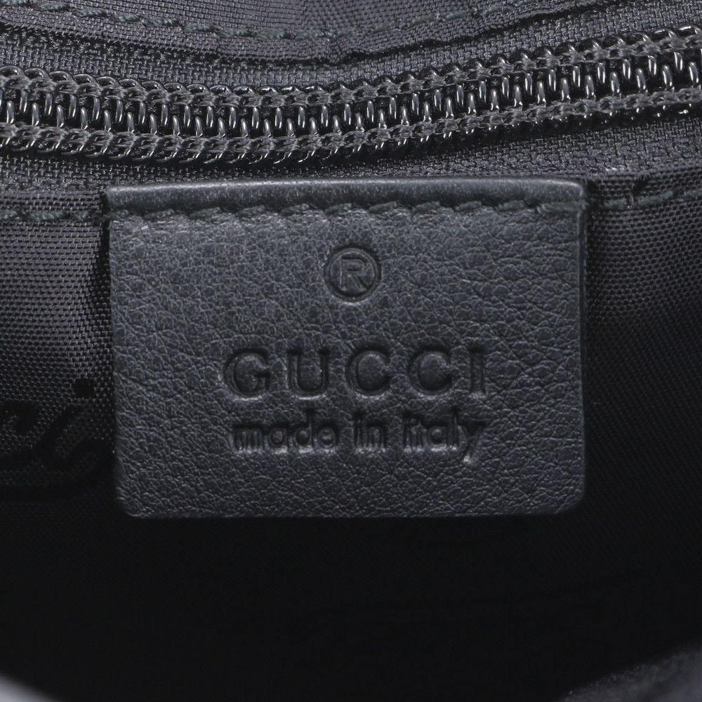Gucci Guccissima Leather Shoulder Bag Crossbody Messenger Business — view 8