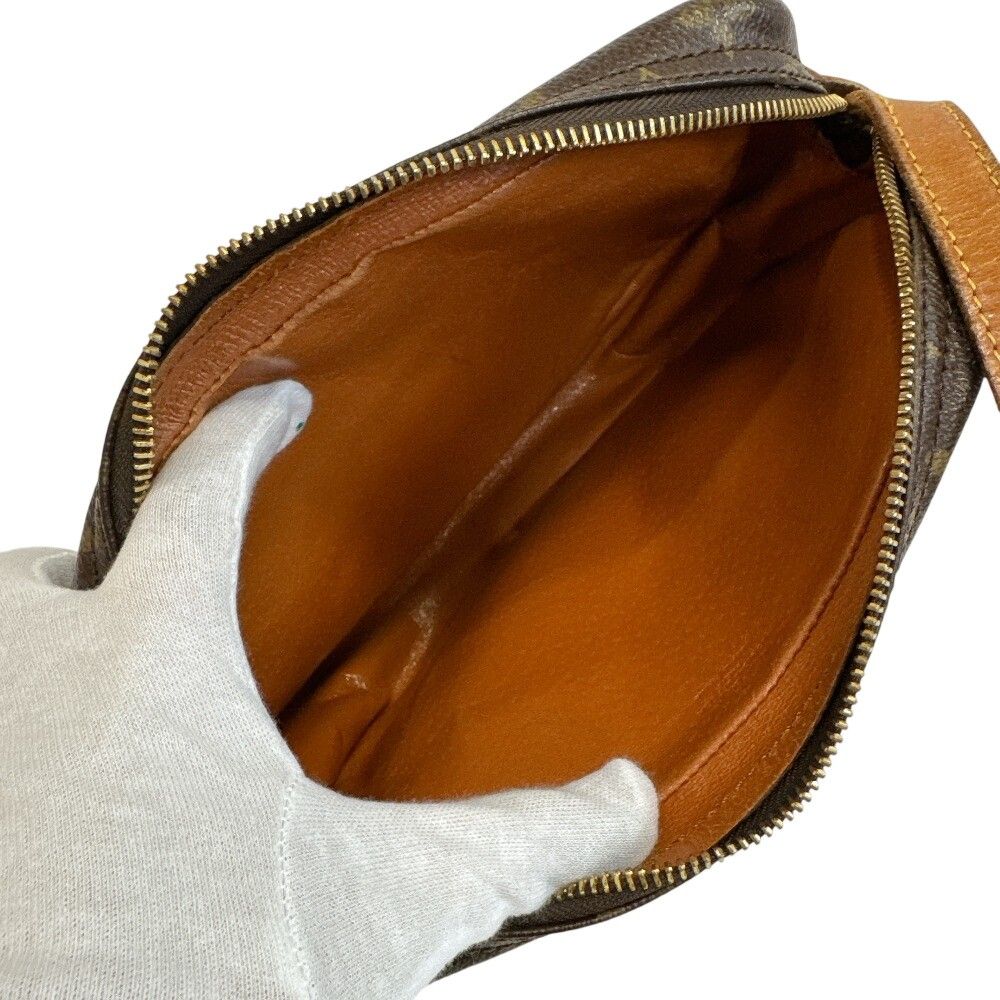 Louis Vuitton Jeune Fille PM Monogram Leather Shoulder Bag Brown — view 8