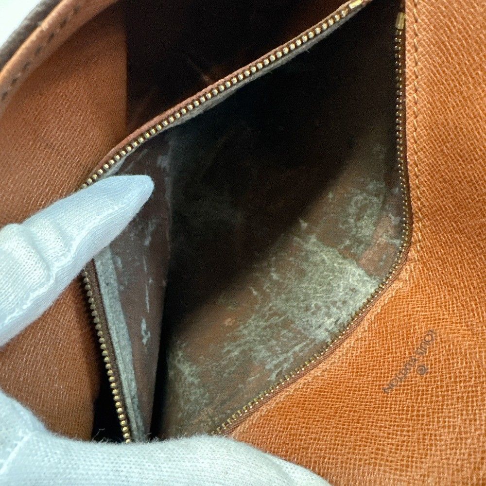 Louis Vuitton Chantilly GM Monogram Shoulder Bag Crossbody Brown — view 8
