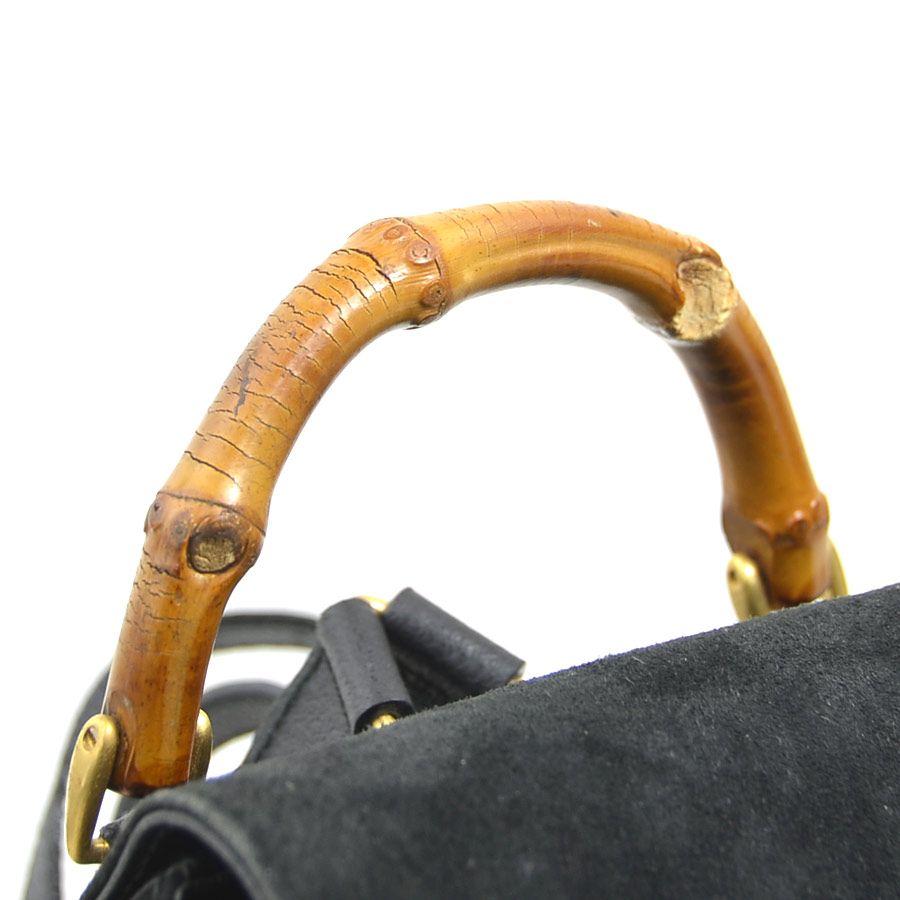 Gucci Backpack Bamboo Black — view 8