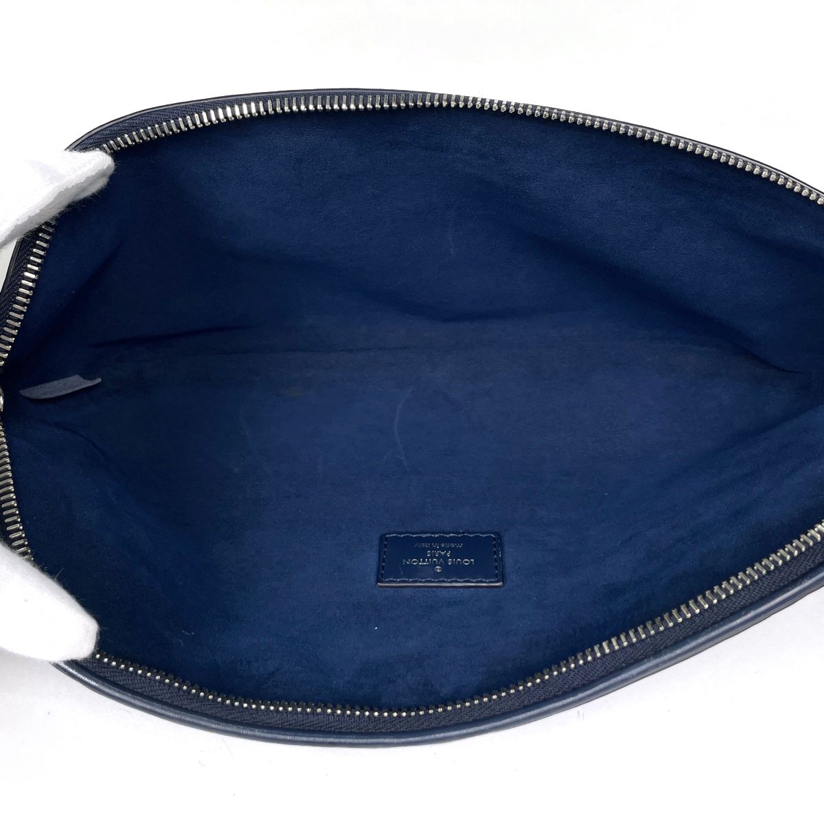 Louis Vuitton Bum Bag Epi Blue Azur — view 8
