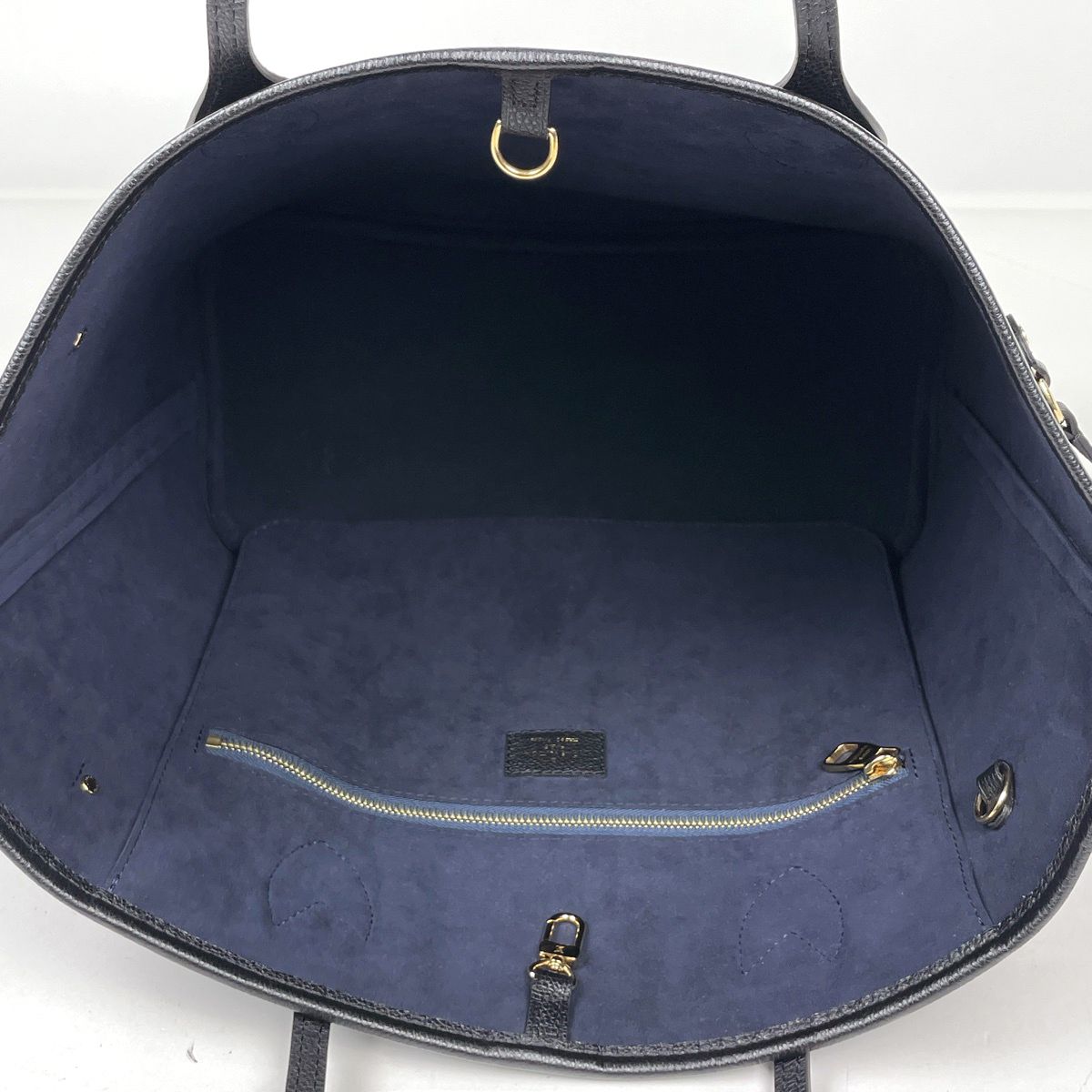 Louis Vuitton Neverfull MM Tote Monogram Empreinte Noir — view 8