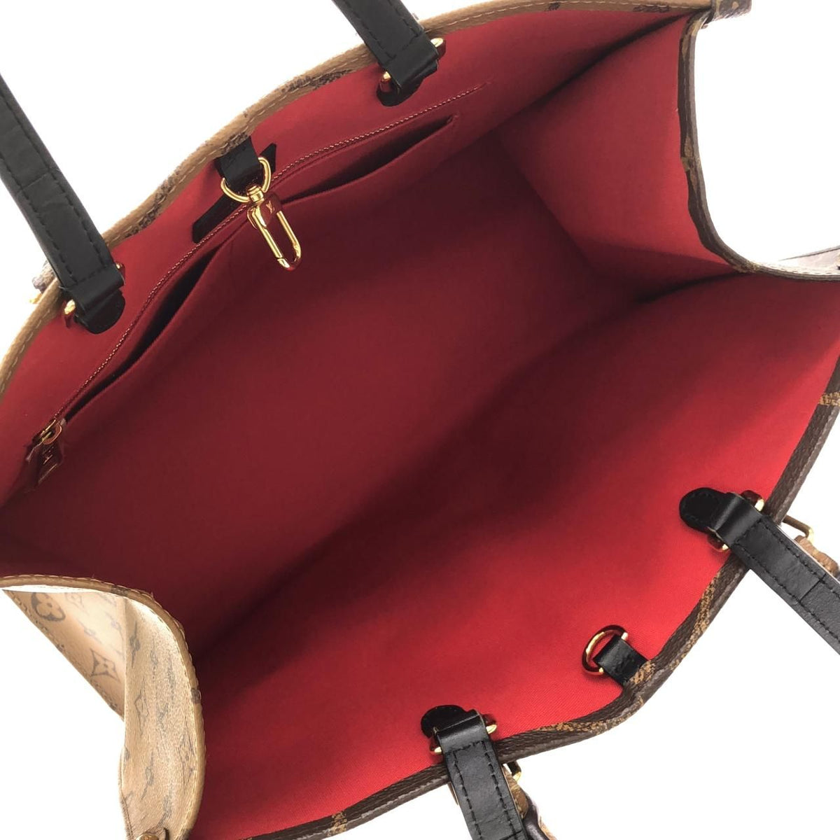 Louis Vuitton Monogram Giant on the Go MM Bag — view 8
