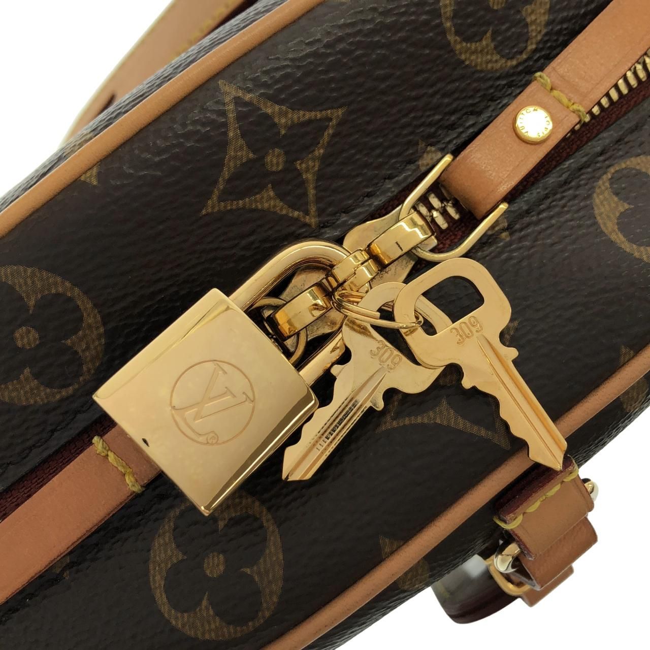 Louis Vuitton Monogram Boite Chapeau Souple MM Shoulder Bag — view 8