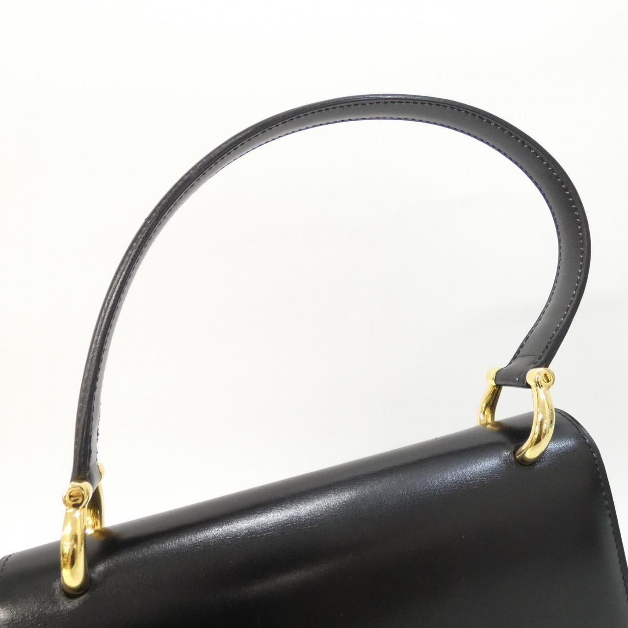 Celine Vintage Bag Handbag Black — view 8