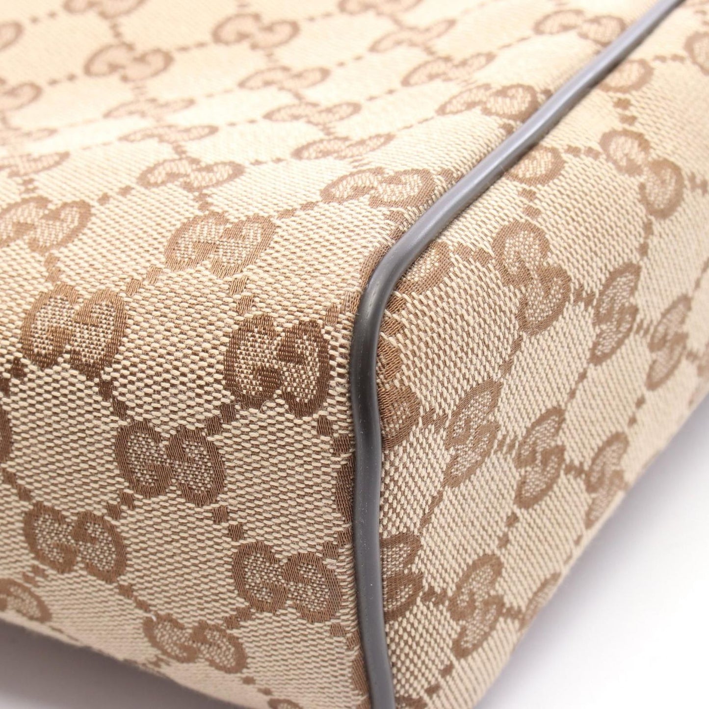 Gucci Shoulder Bag GG Canvas Beige Brown — view 5