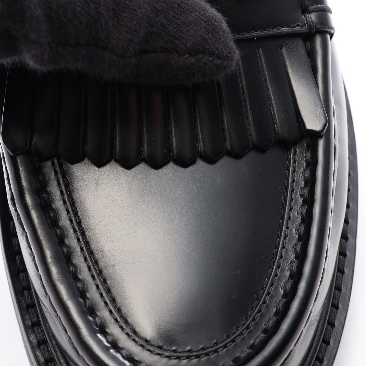 Celine Loafers Margaret Triomphe Fringe Leather — view 8