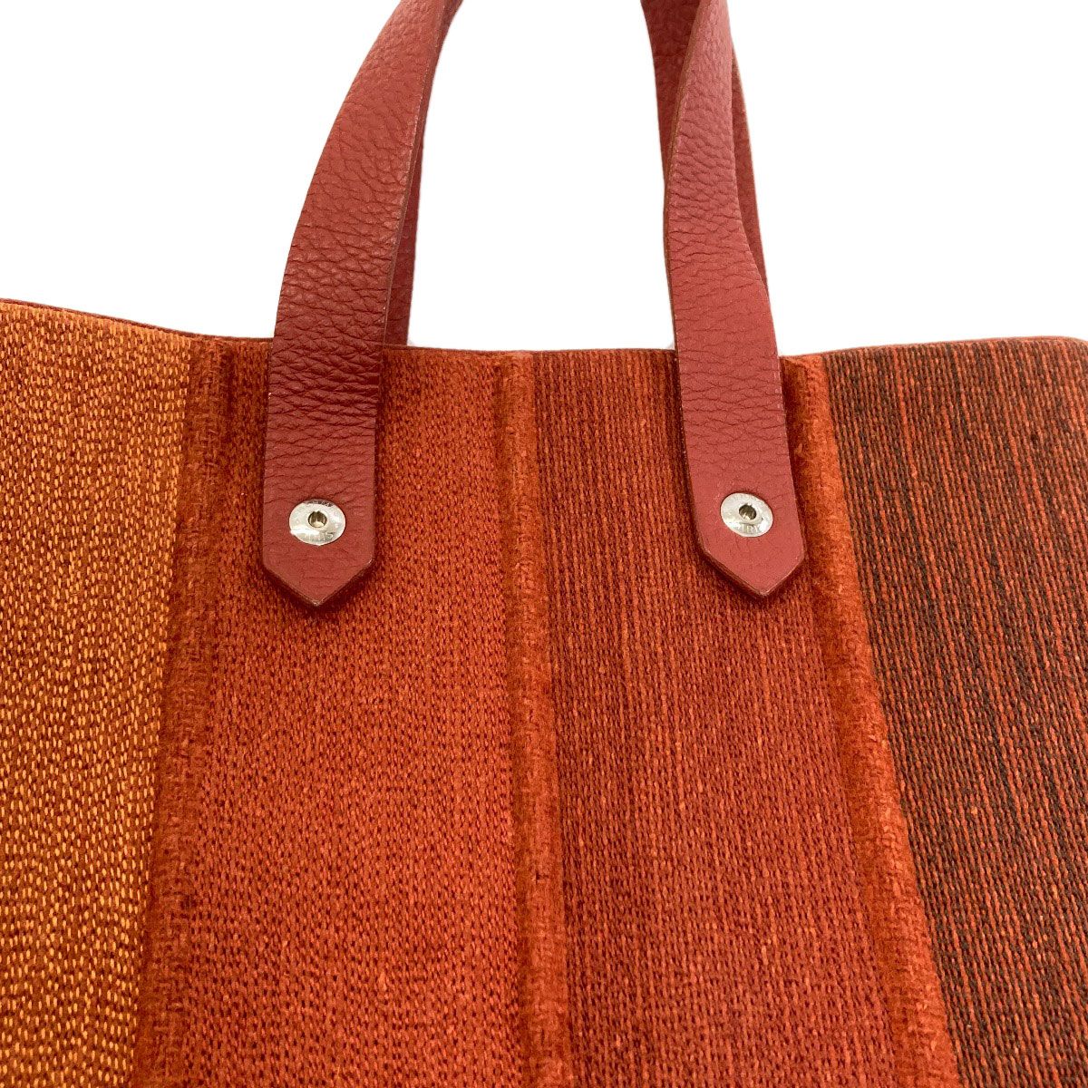 Hermes Amedaba PM Handbag Canvas — view 8