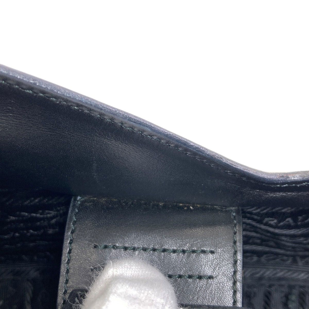 Prada Asymmetric Hobo Shoulder Bag Calfskin — view 8