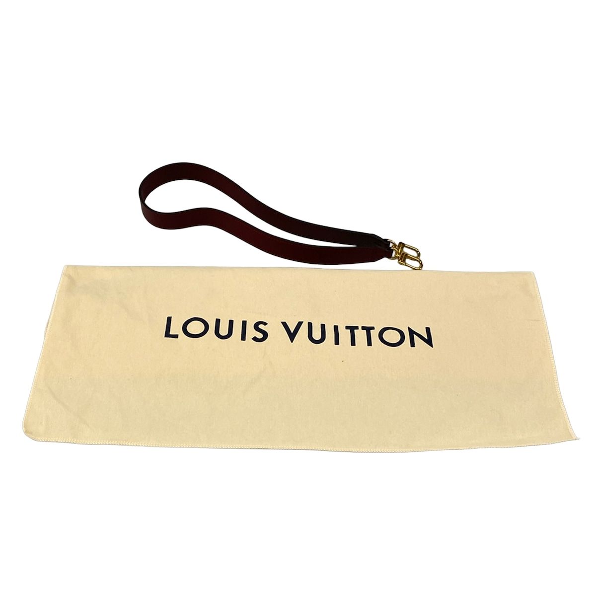 Louis Vuitton Tote Monogram Flower Zipped MM Bordeaux Leather — view 8