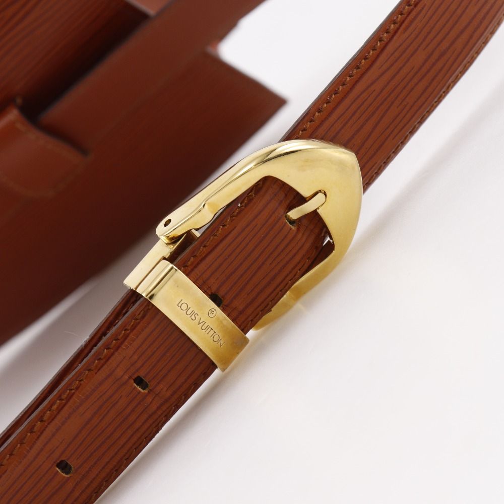 Louis Vuitton Pochette Ceinture Tilsit Belt Bag Epi Leather Kenya Brown — view 8