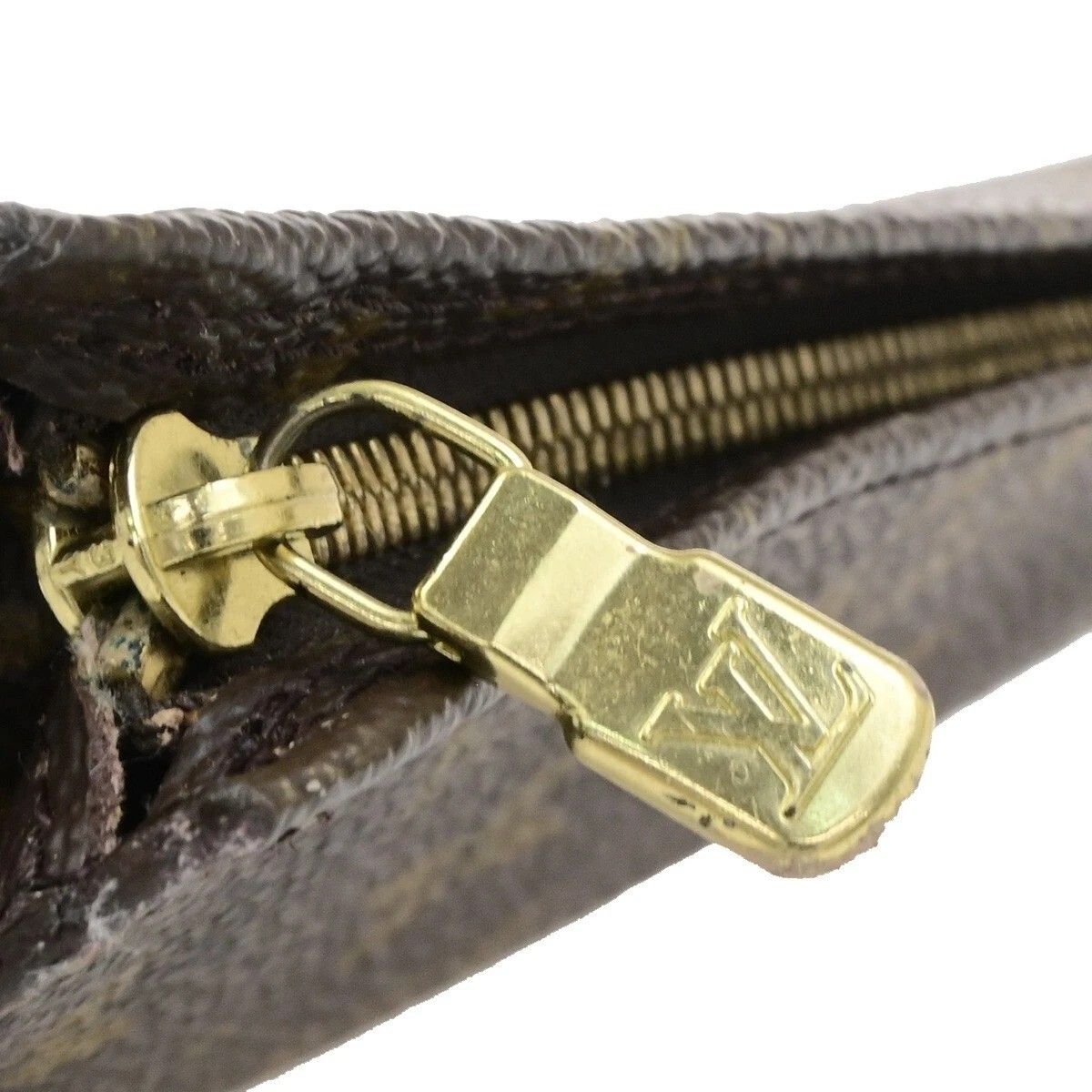 Louis Vuitton Bucket PM Included Pouch Monogram Leather — view 8