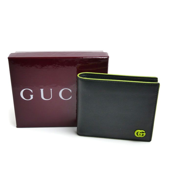 Gucci Double G Petit Marmont Bifold Wallet Black — view 8
