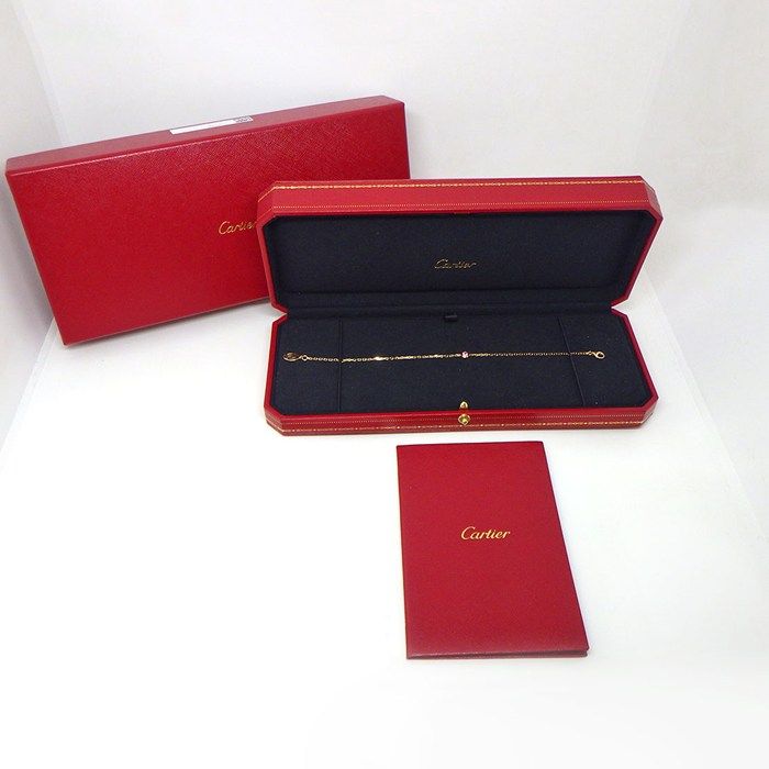 Cartier Bracelet D'amour Saphir Leger Pink Sapphire 18k Gold — view 8