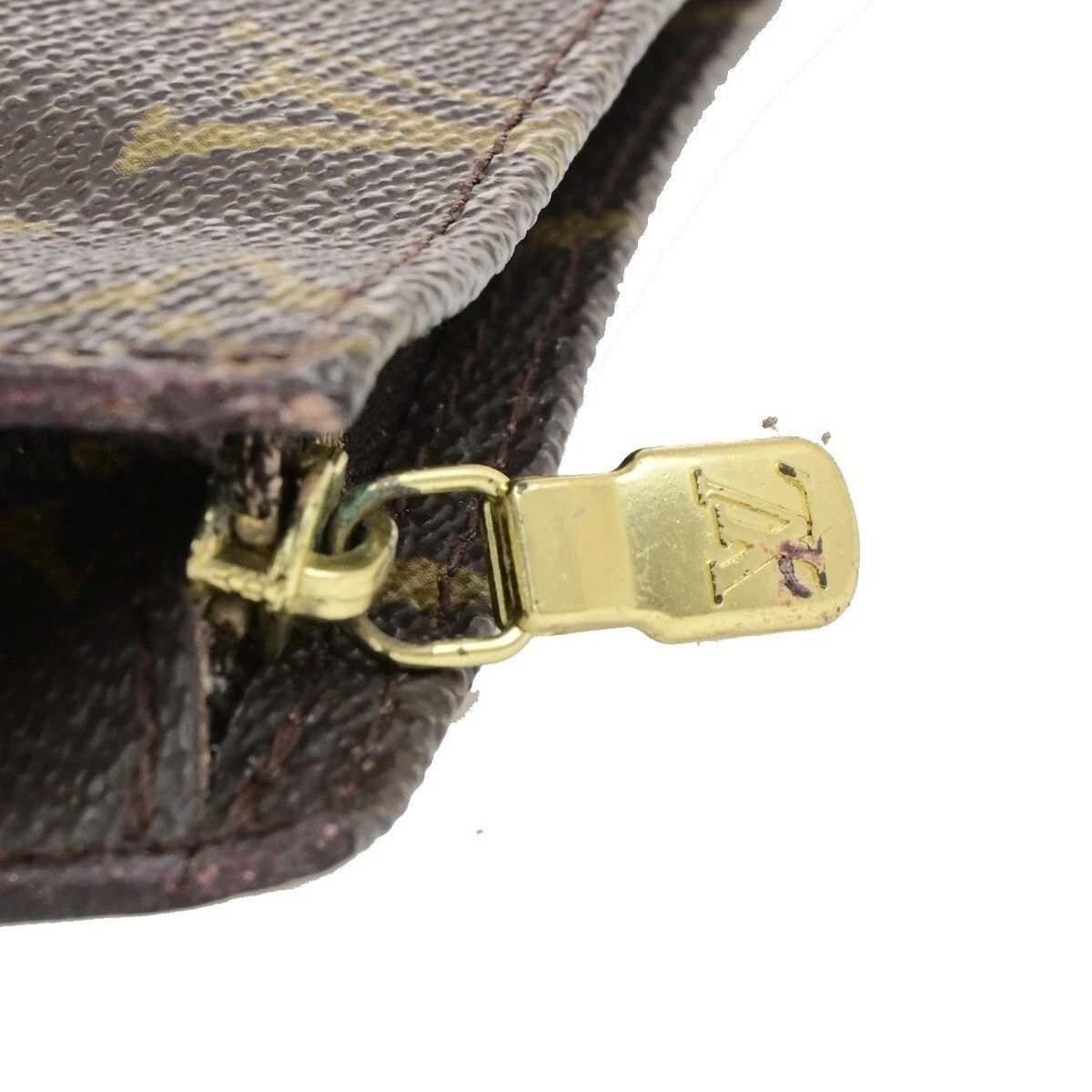 Louis Vuitton Bucket PM Included Pouch Monogram Leather — view 8