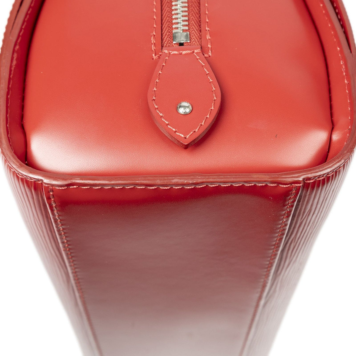 Louis Vuitton Pont Neuf Red Epi Handbag — view 8