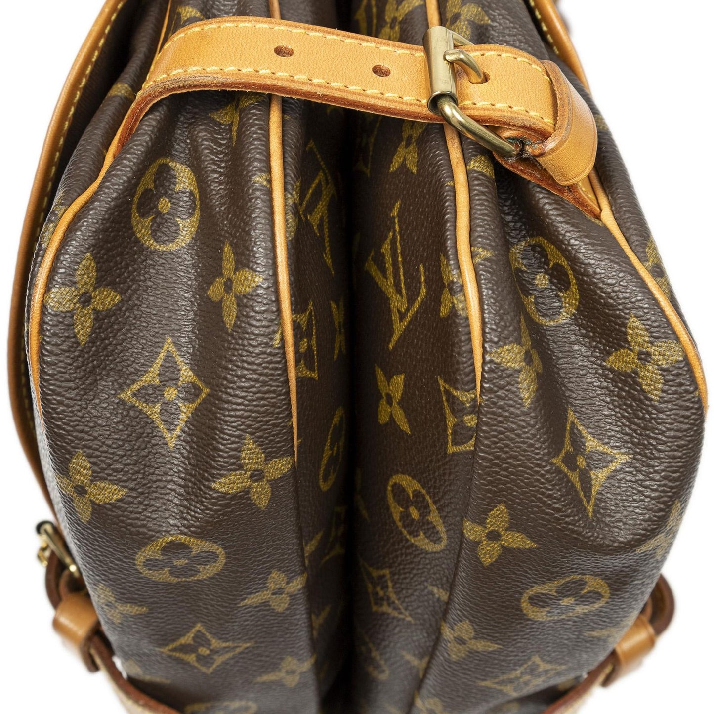 Louis Vuitton Saumur Brown Monogram Canvas Crossbody — view 8