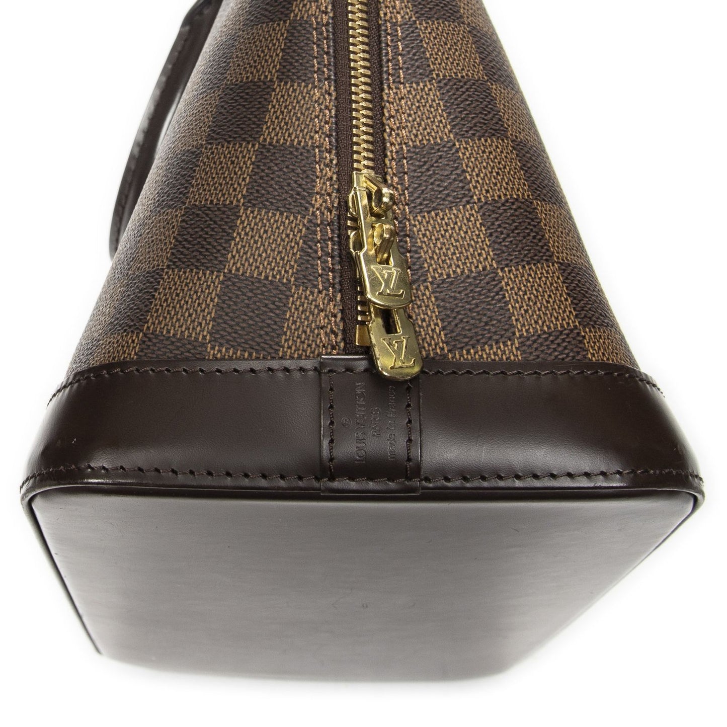 Louis Vuitton Alma Brown Damier Ebene Handbag — view 8