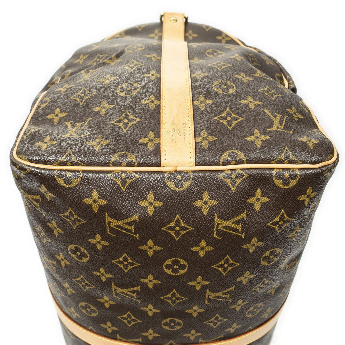 Louis Vuitton Keepall Bandouliere Brown Monogram Canvas — view 8
