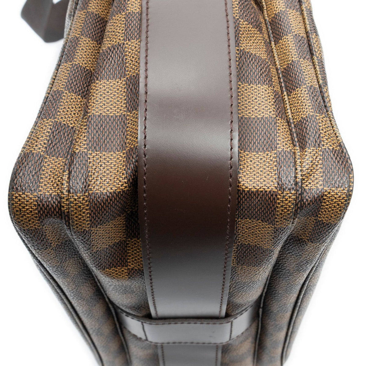 Louis Vuitton Naviglio Brown Damier Ebene Shoulder Bag — view 8