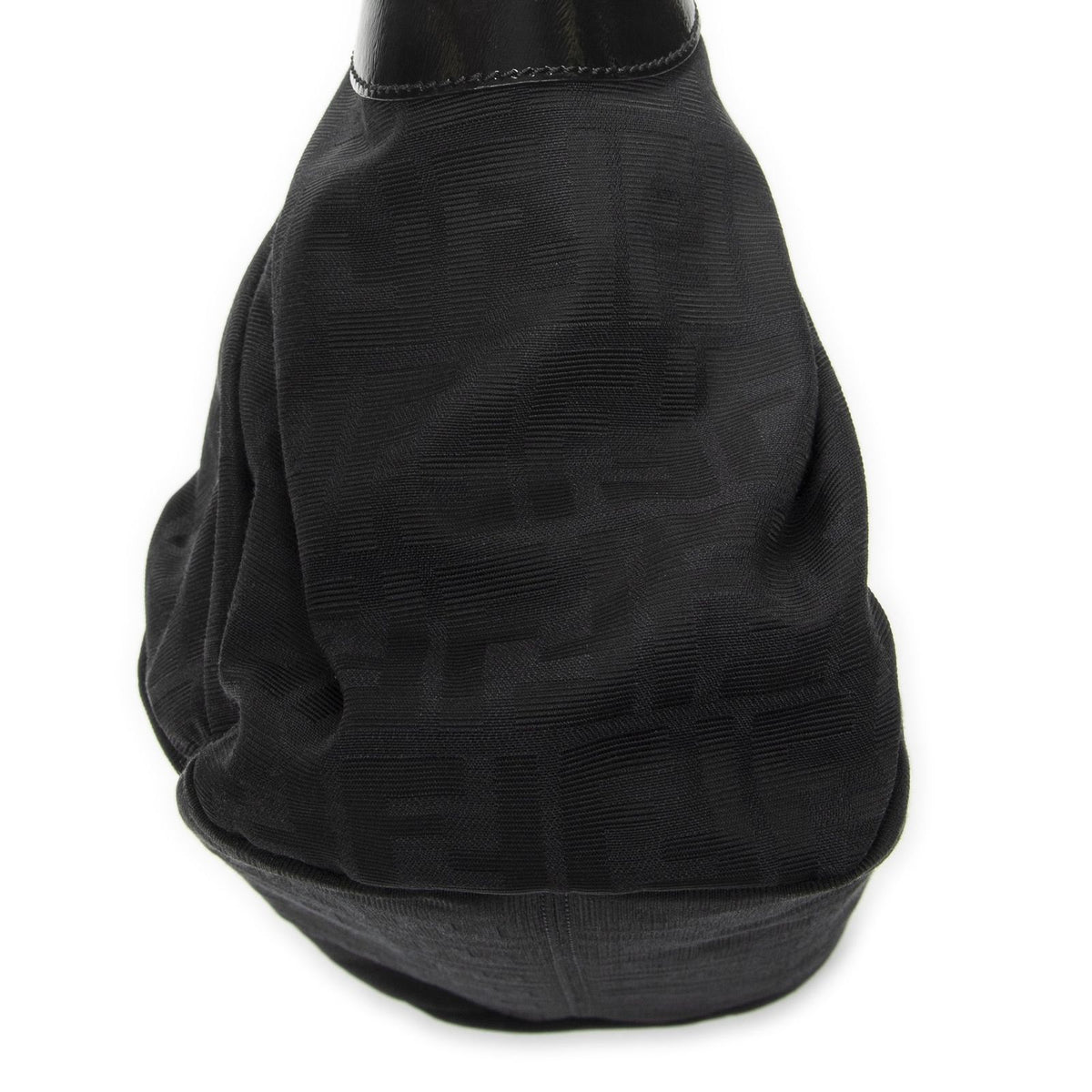 Fendi Borsa Chef Tote Black Zucca Canvas — view 8