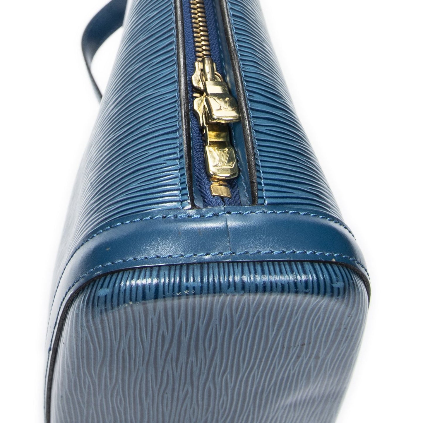 Louis Vuitton Lussac Blue Shoulder Bag — view 8