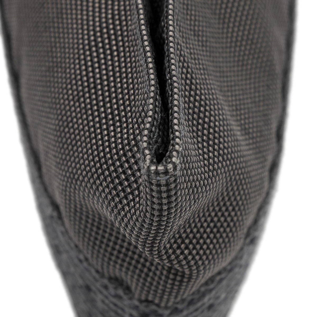 Hermes Line Pochette Black Toile Shoulder Bag — view 8