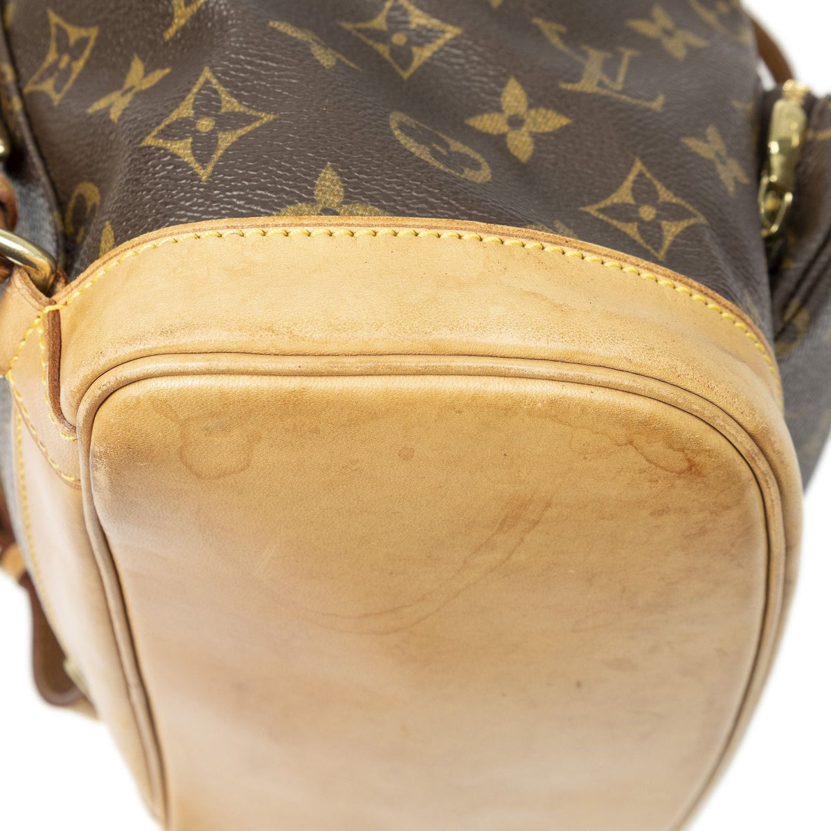 Louis Vuitton Montsouris Brown Monogram Canvas Backpack — view 8