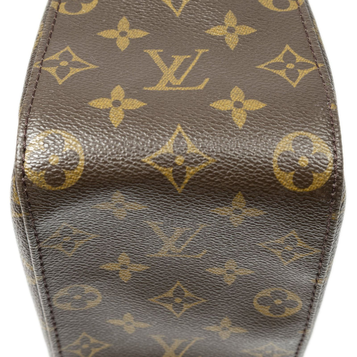 Louis Vuitton Looping Brown Monogram Canvas Shoulder Bag — view 8