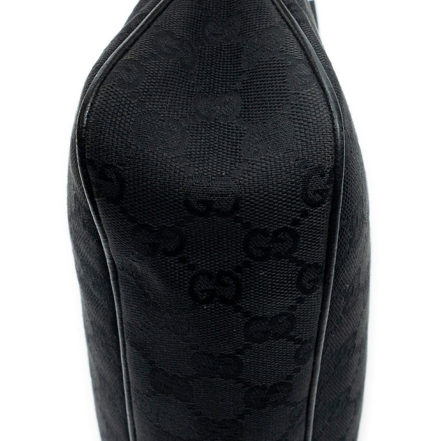 Gucci Medium Eclipse Tote Black GG Canvas — view 8