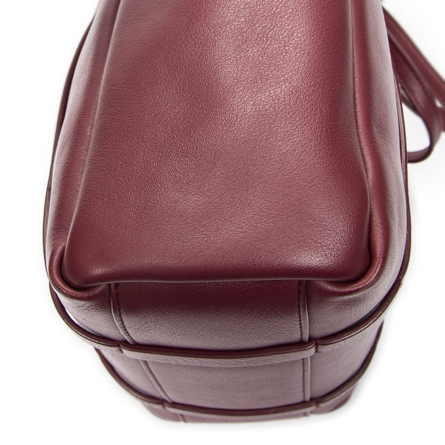 Balenciaga Everyday Tote Burgundy Calfskin Leather — view 8