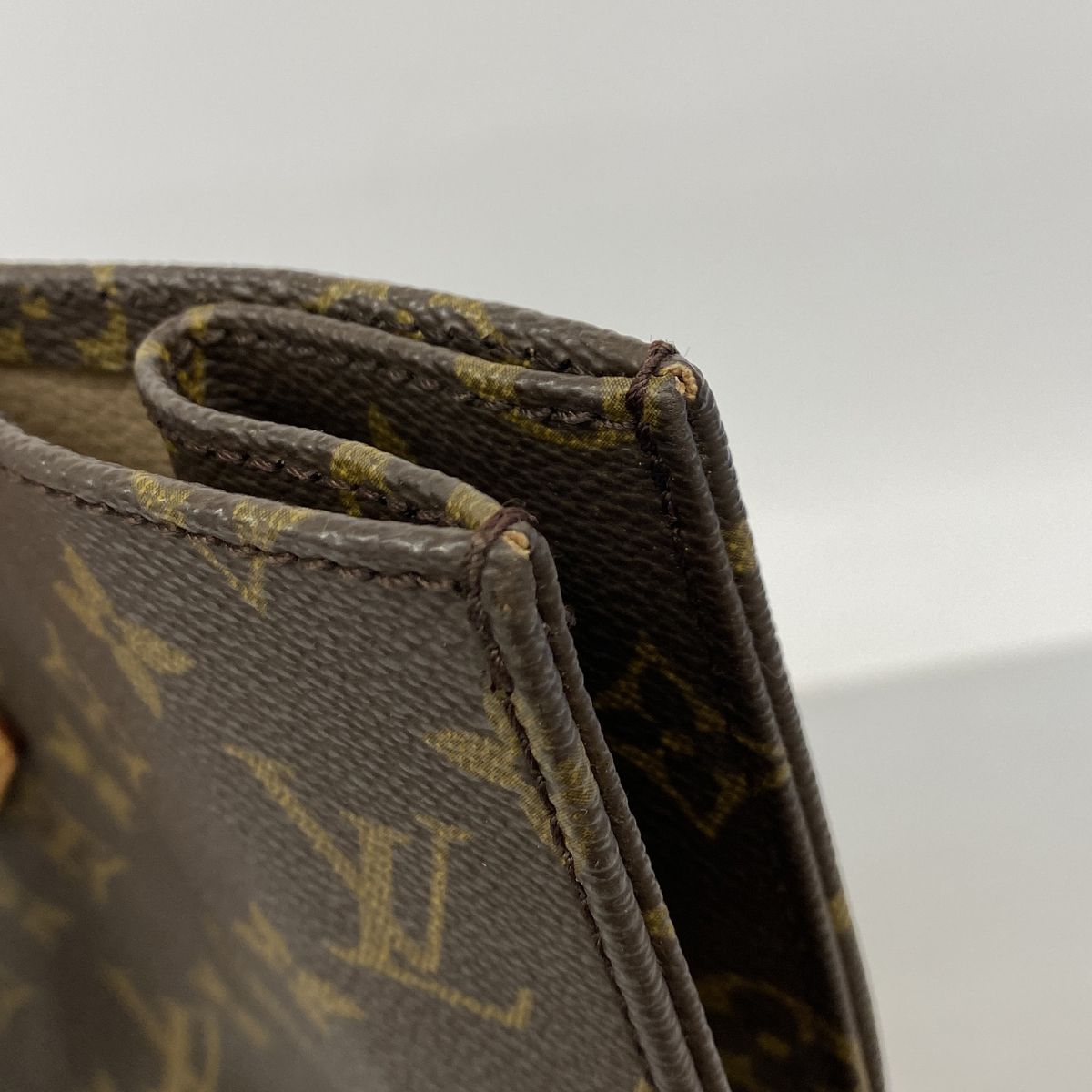 Louis Vuitton Tote Monogram Sac Plat Brown — view 8