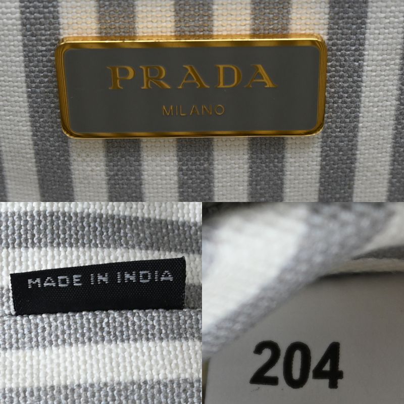 Prada Handbag Gray — view 8