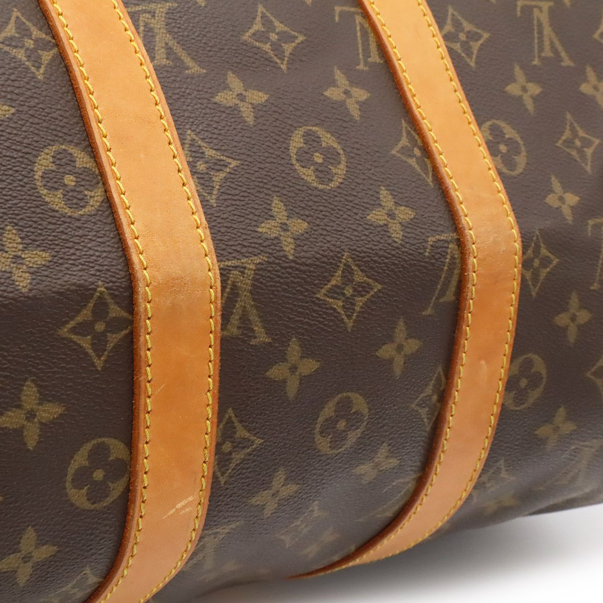Louis Vuitton Monogram Keepall 45 Boston Bag Purse — view 8