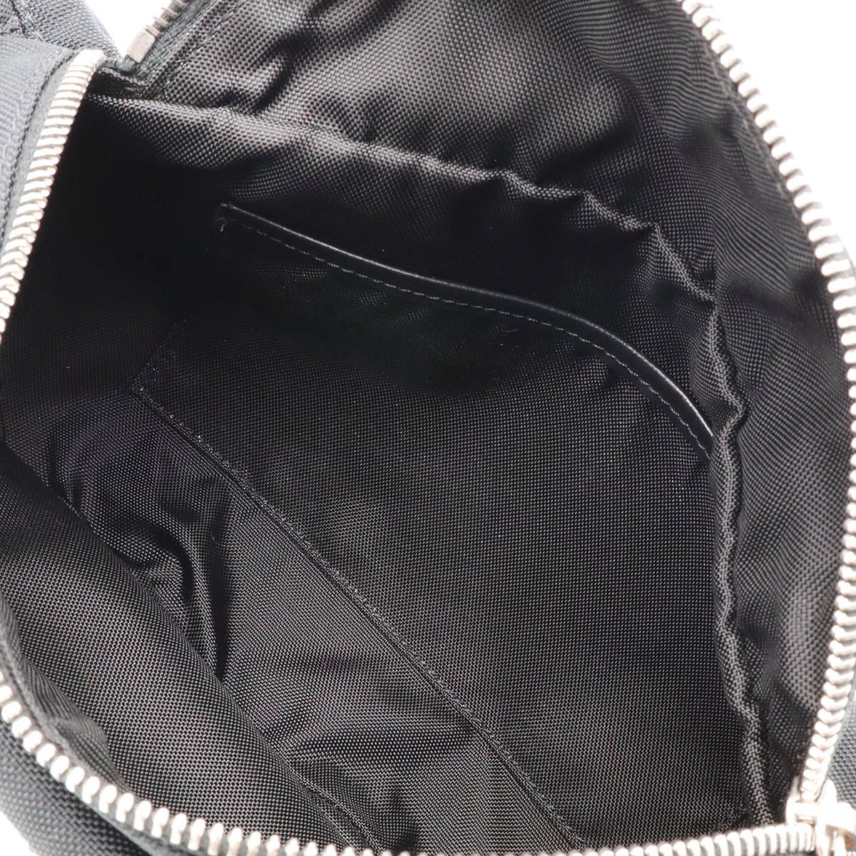 Celine Medium Trekking Belt Bag Logo Crossbody Nylon Black White — view 7