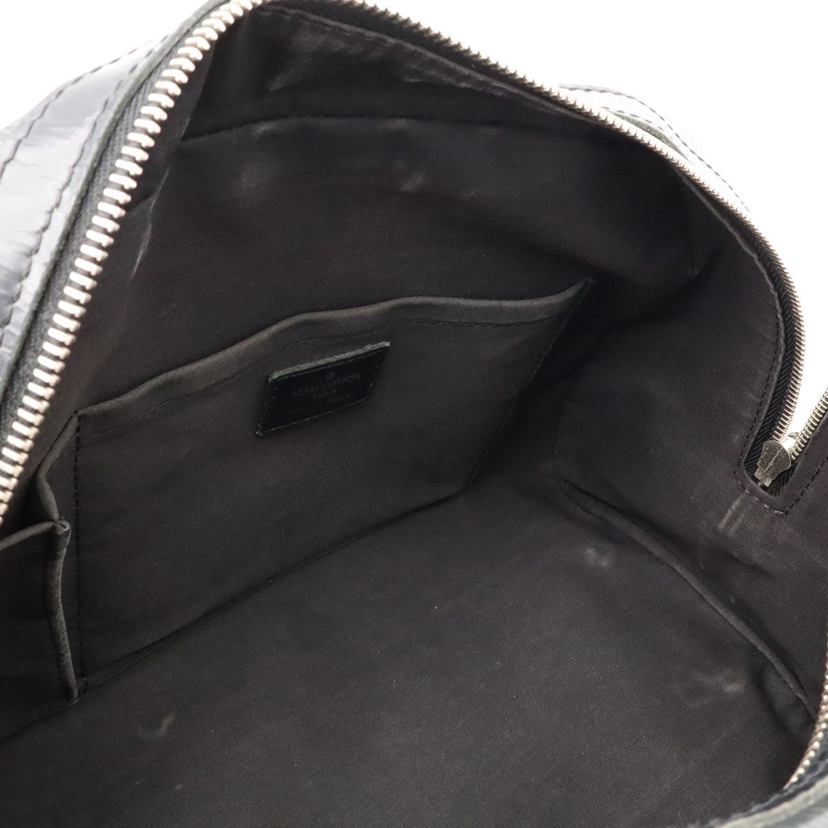 Louis Vuitton Epi Bowling Montaigne PM Mini Boston Bag Leather Noir Black — view 7