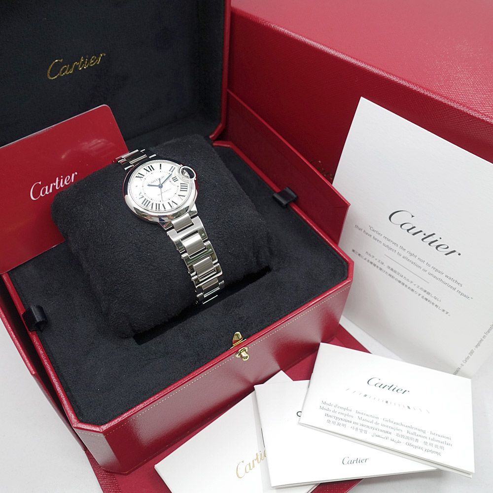 Cartier Watch Ballon Bleu 33 Silver Dial SS Automatic — view 8