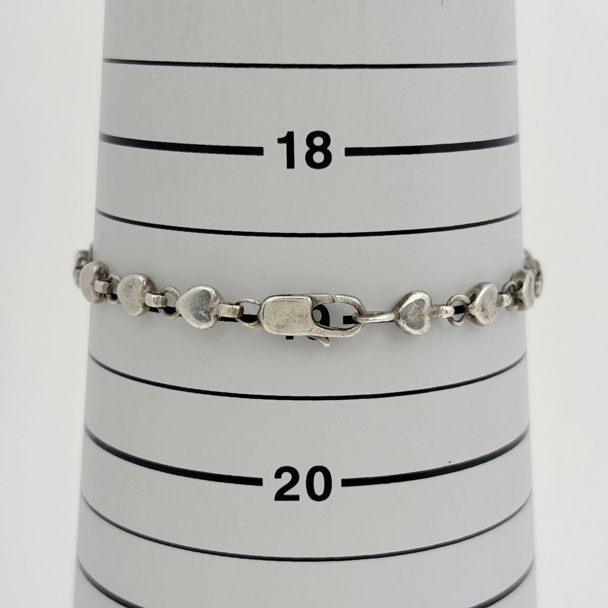 Tiffany & Co Bracelet Puff Heart 925 Sterling Silver — view 4