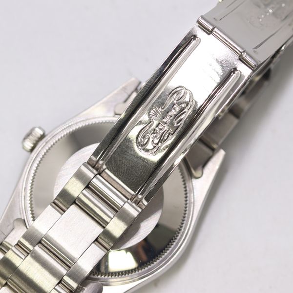 Rolex Oyster Perpetual Date Silver Dial Watch — view 7