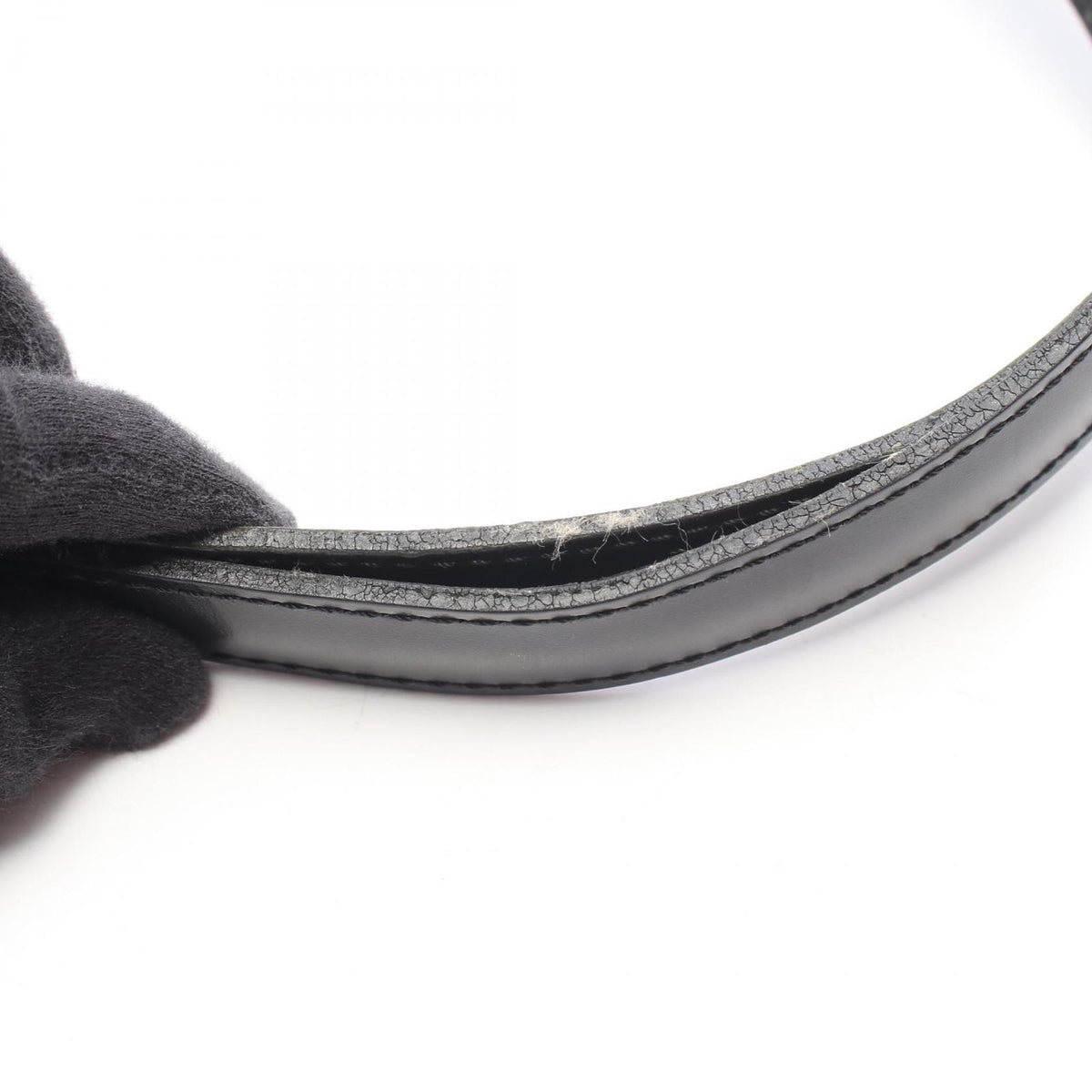 Louis Vuitton Shoulder Bag Saint Jacques Shopping Epi Noir Leather — view 8