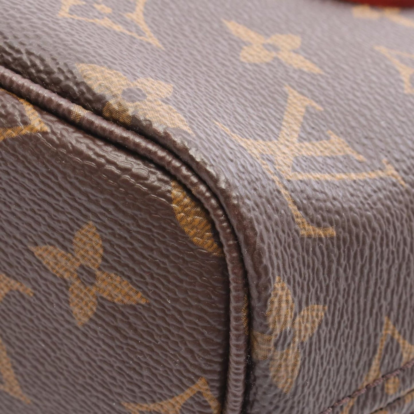 Louis Vuitton Handbag Neverfull BB 2-Way Beige Leather — view 5