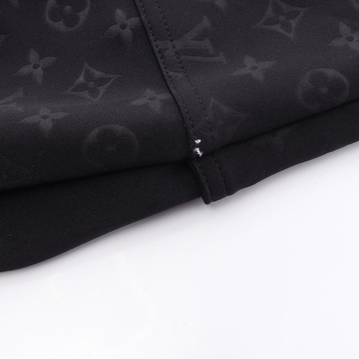 Louis Vuitton Embossed Monogram Zip Up Nylon Jacket — view 8