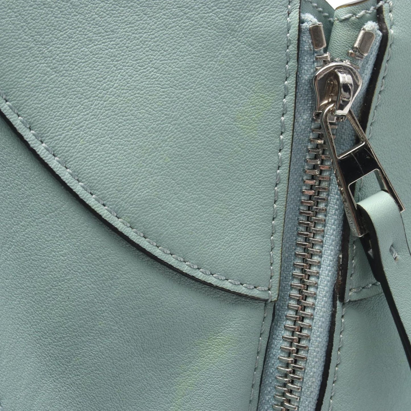 Loewe Handbag Hammock Bag Small 2-Way Light Blue Leather — view 8