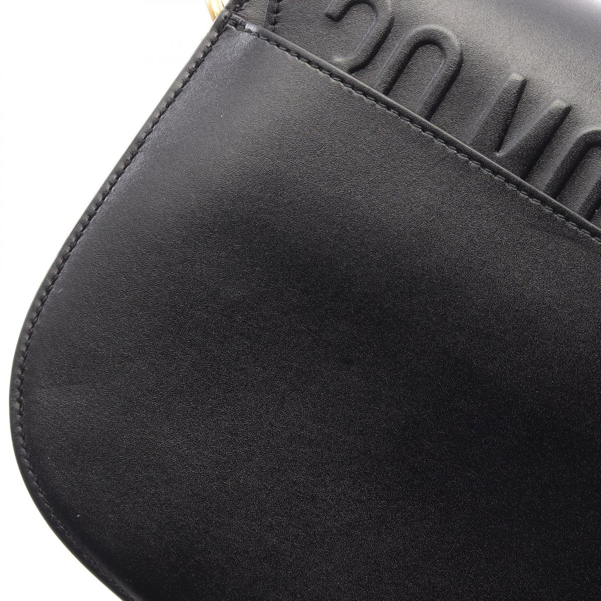 Dior Shoulder Bag Bobby Medium Black Leather — view 8