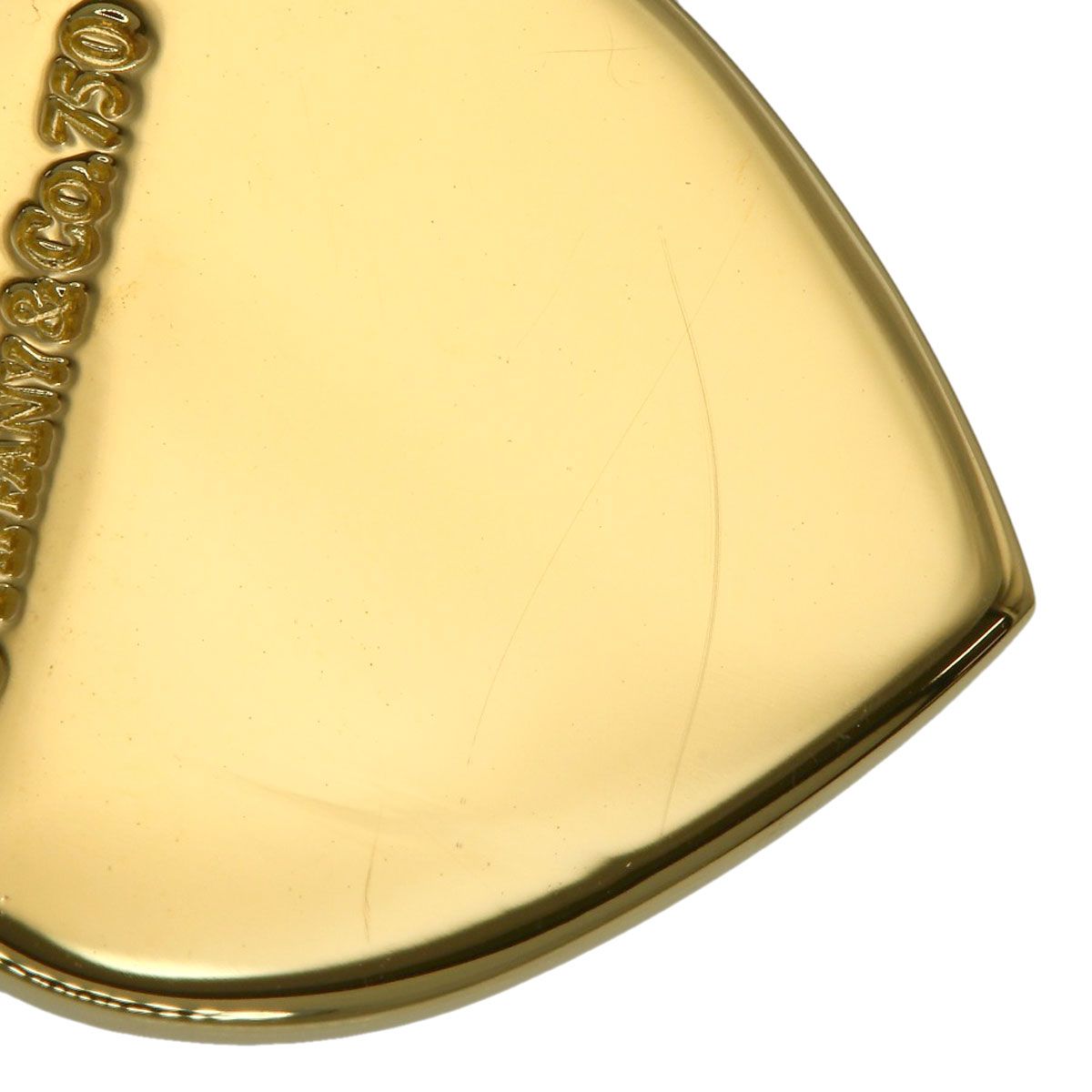 Tiffany & Co Notes Heart Necklace 18k Yellow Gold — view 5