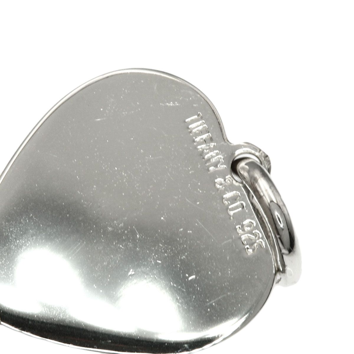 Tiffany & Co Double Heart Necklace Silver — view 6